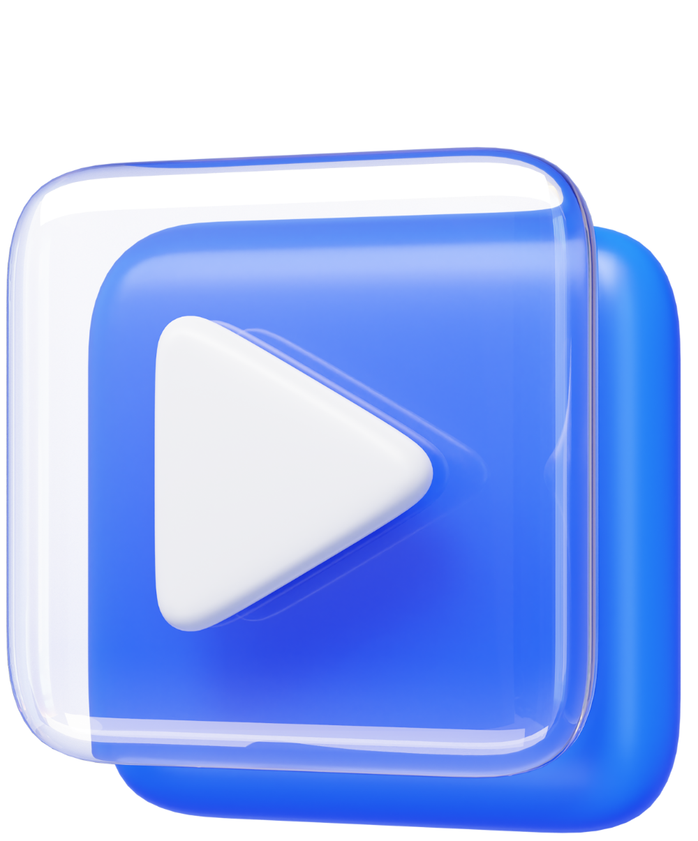 ikona 3d przycisku play